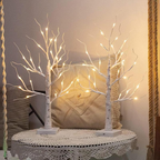 2pc White Birch Tree Set