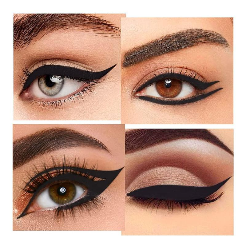 2Pcs Black Gel Eyeliner Pencil Set