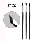 3pc Ultra Thin Blade Eyeliner Brush