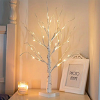 2pc White Birch Tree Set