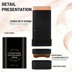 5 Color Dual Erasers Foundation Stick