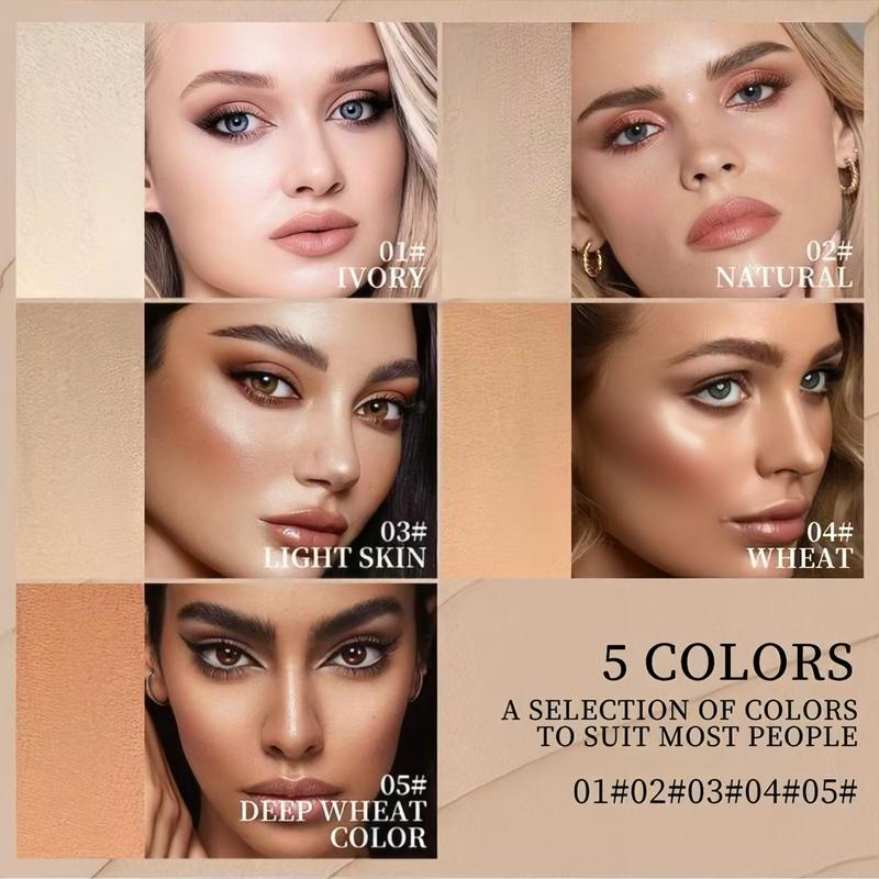 5 Color Dual Erasers Foundation Stick