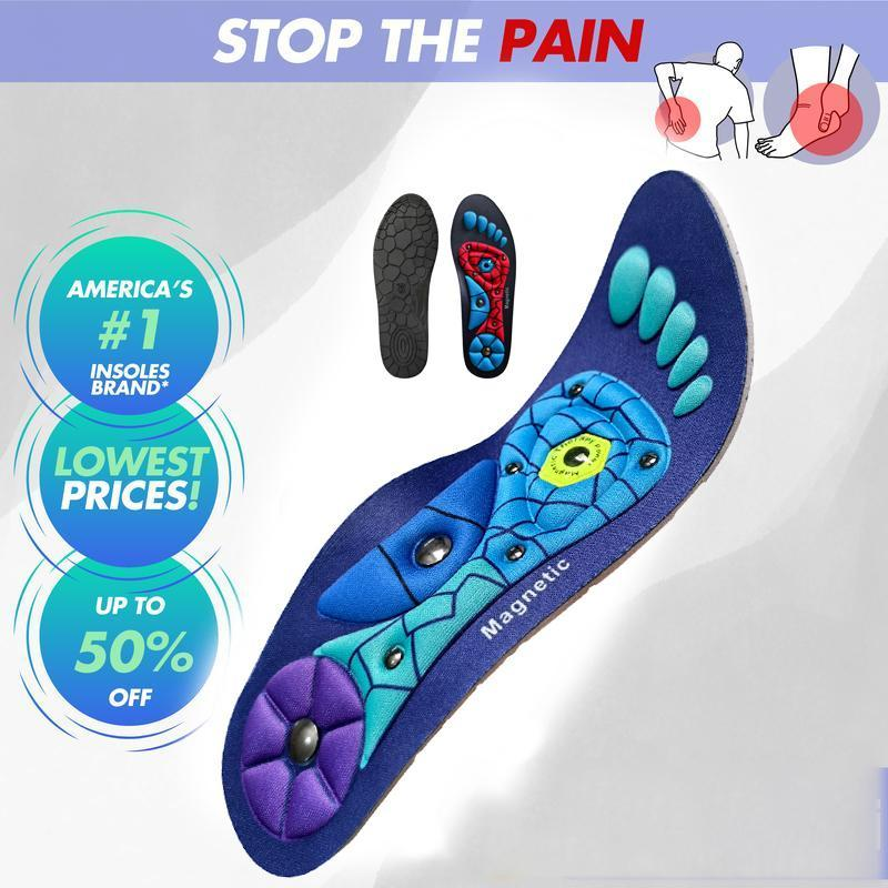 Shock Absorbing Insoles | Less Pain With Every Step