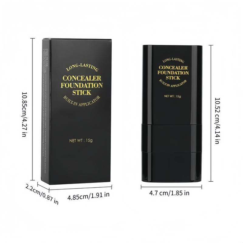 5 Color Dual Erasers Foundation Stick