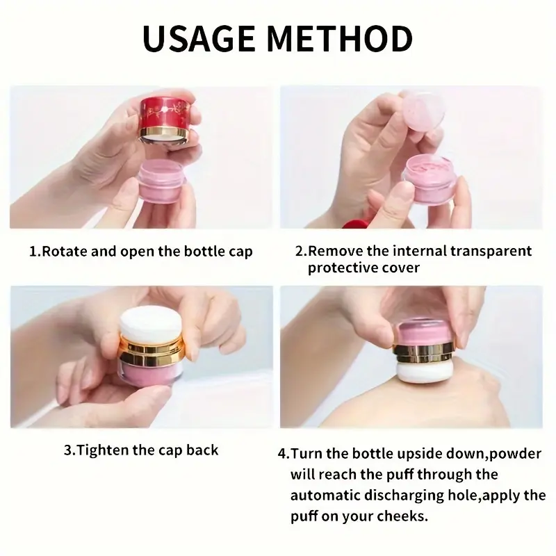 3pc Lazy Blush Makeup